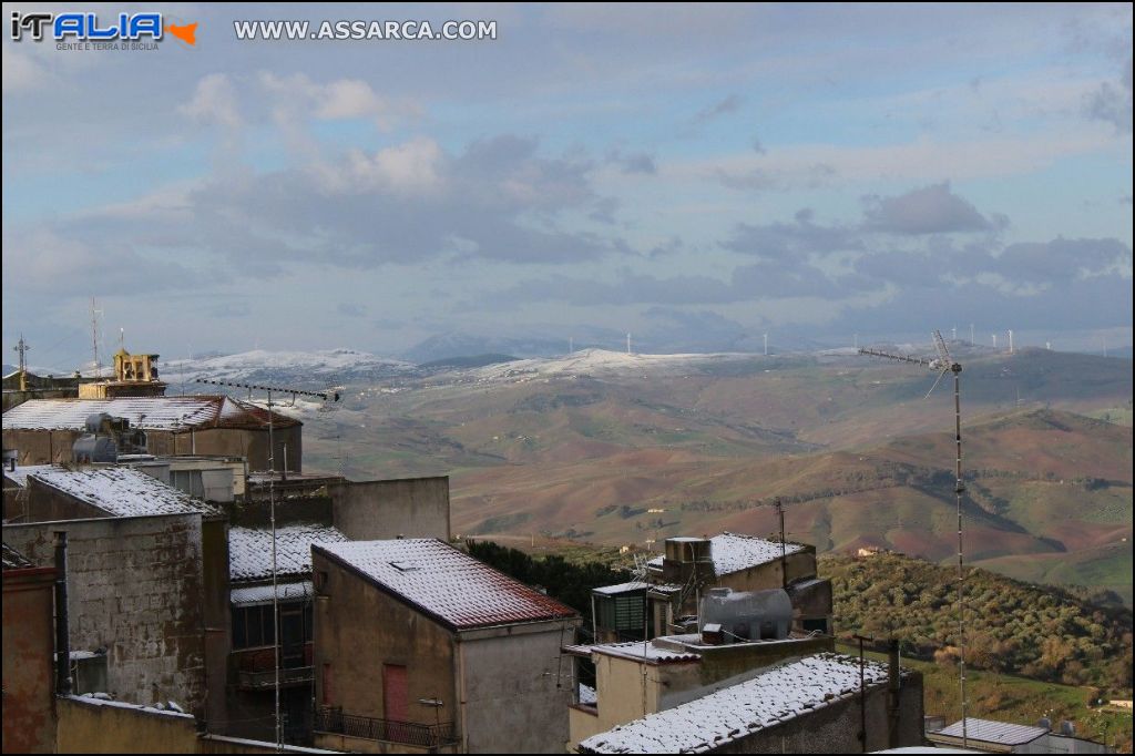 Prima neve dell`anno!