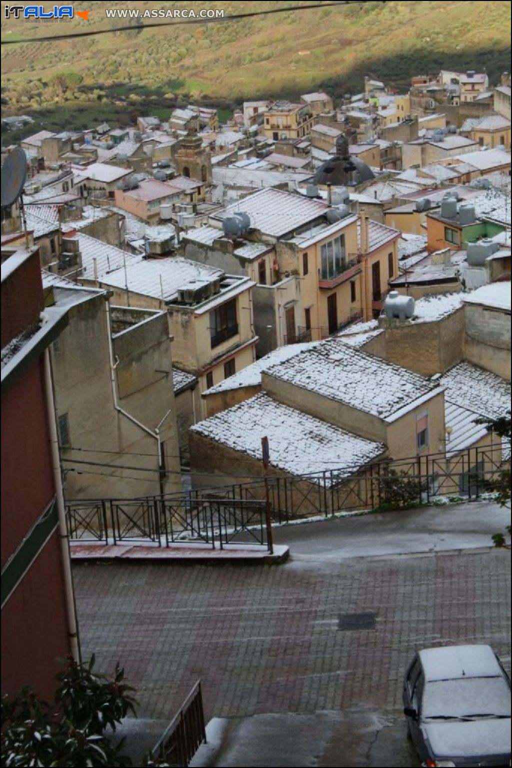 Prima neve dell`anno!