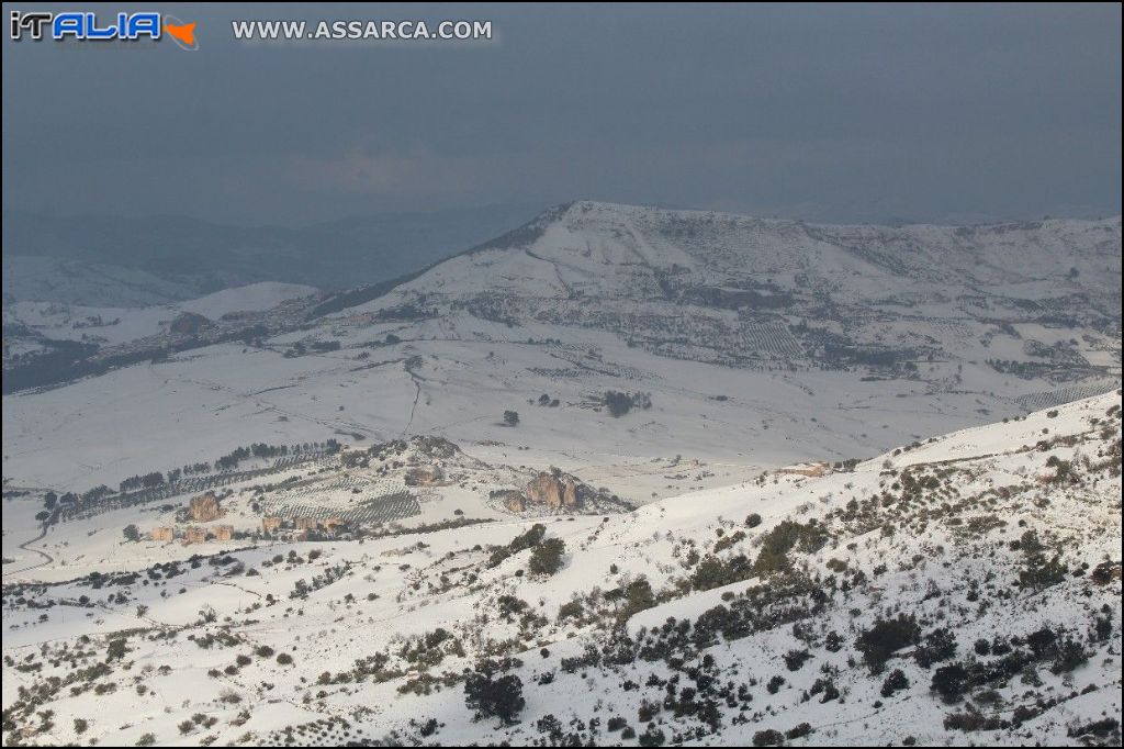 Monti Sicani innevati