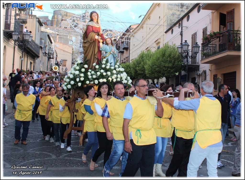 Momenti processione Sant`Anna
