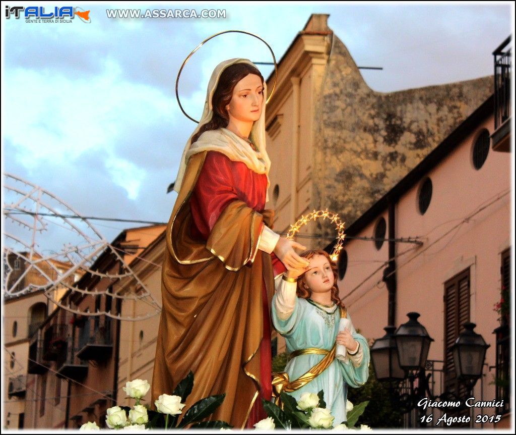 Processione Sant`Anna - Alia 16 Agosto 2015