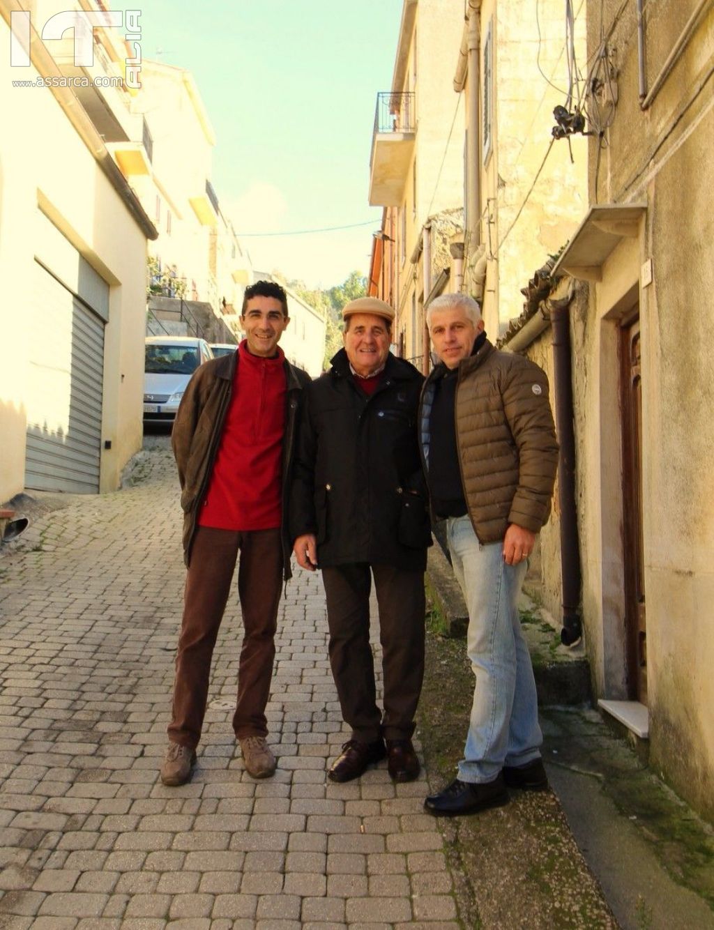 Enrico Ticli,Nino Sagona e Giuseppe Centanni.
