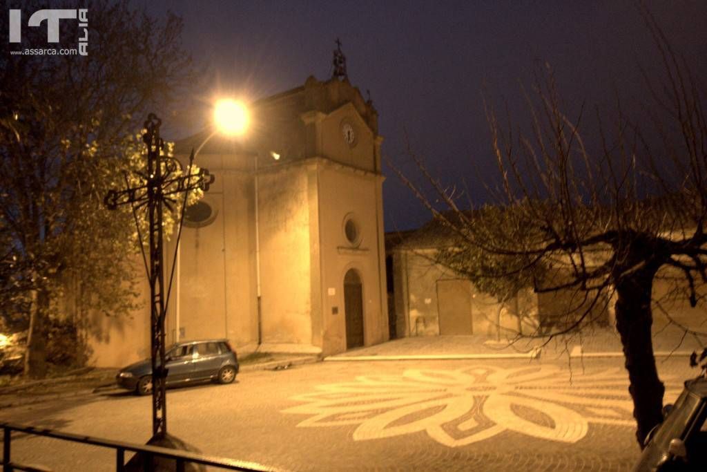 La Croce con  chiesetta di  Santa Rosalia.