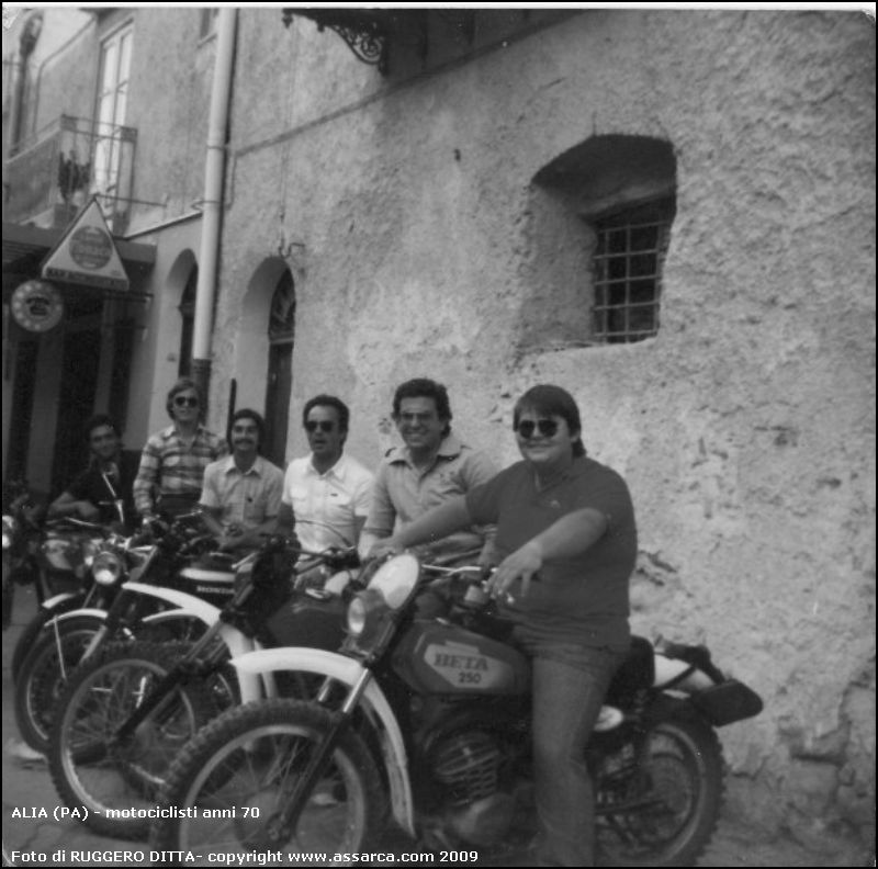 motociclisti anni 70