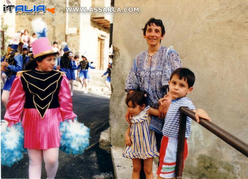 Zia Ida con i nipoti - Alia 01 luglio 1988