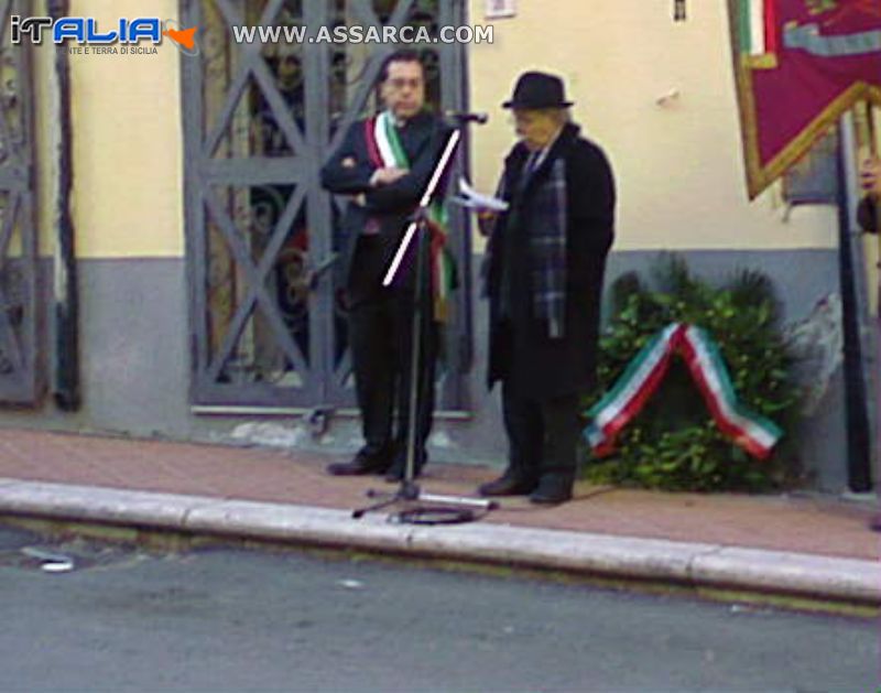 Commemorazione dell`unità d`Italia ad Alia