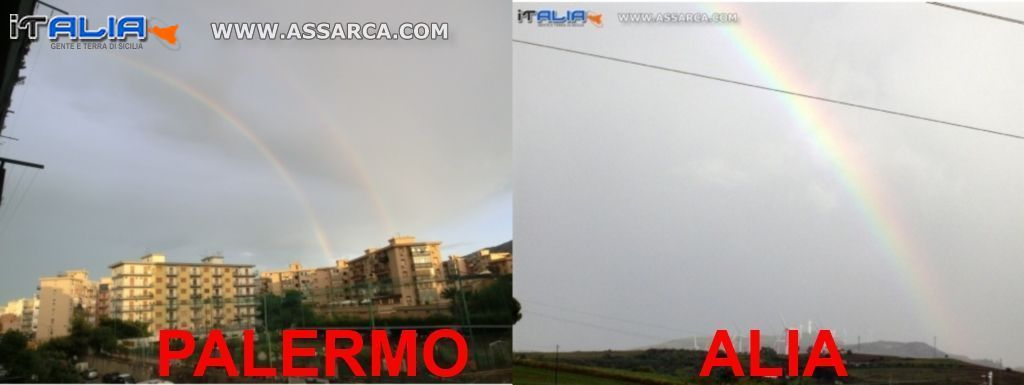 ARCO BALENO DOPO LE TEMPESTA