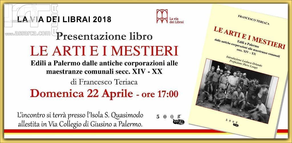 Invito alla lettura - La via dei librai - Palermo capitale italiana della cultura 2018