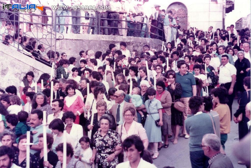 Processione del 02 Luglio fine anni settanta