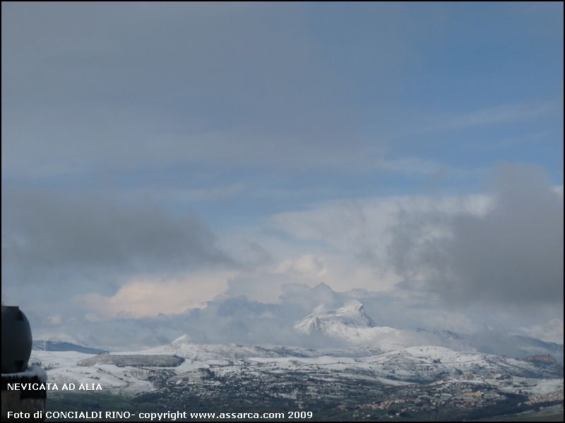 Nevicata ad Alia