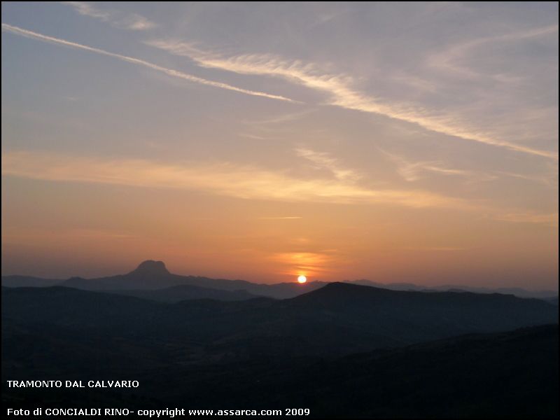 Tramonto dal Calvario