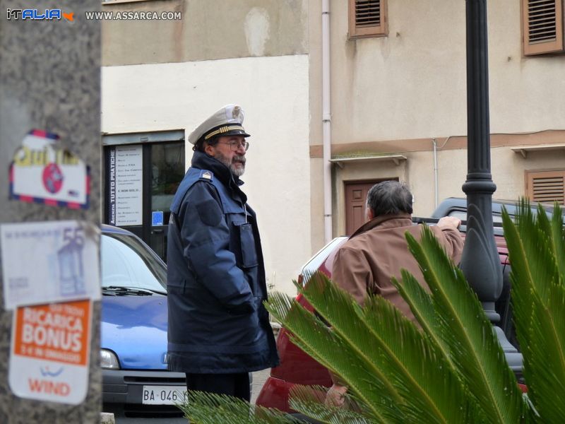 Il vice comandante dei Vigili Urbani