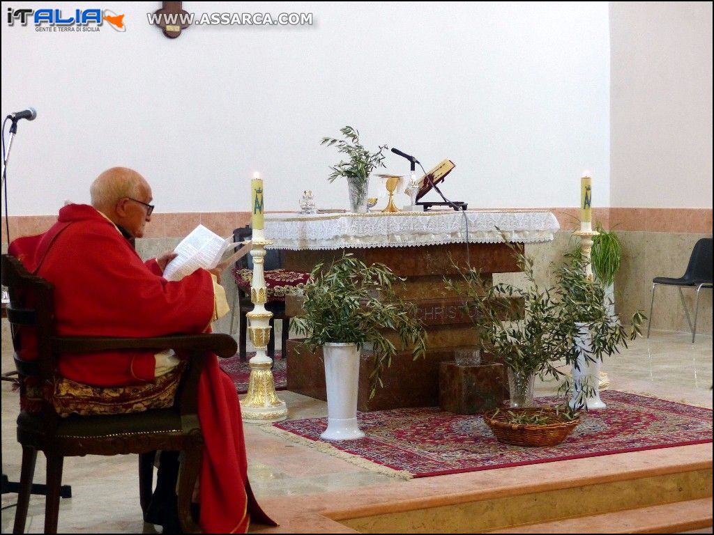 Sabato delle Palme presso la Chiesa Chianchitelli.