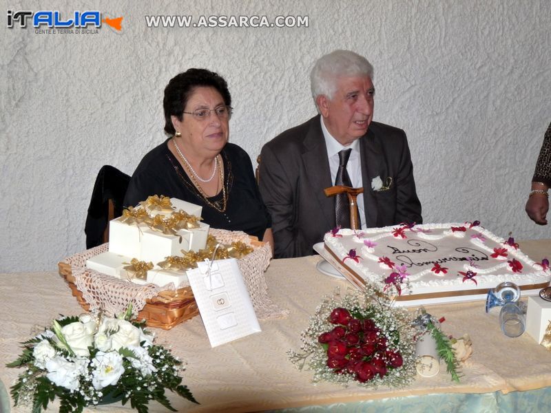 50? Anniversario di matrimonio