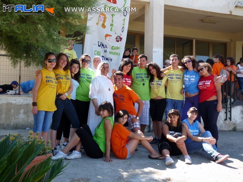 Lo staff del Grest 2010