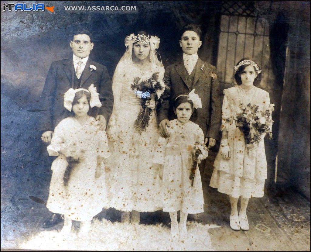 ,,Il matrimonio di Angelo Gibiino con Lo Iacono Nicoletta  - Anno 1920