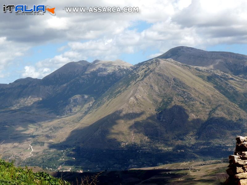 Panorama da Sclafani Bagni