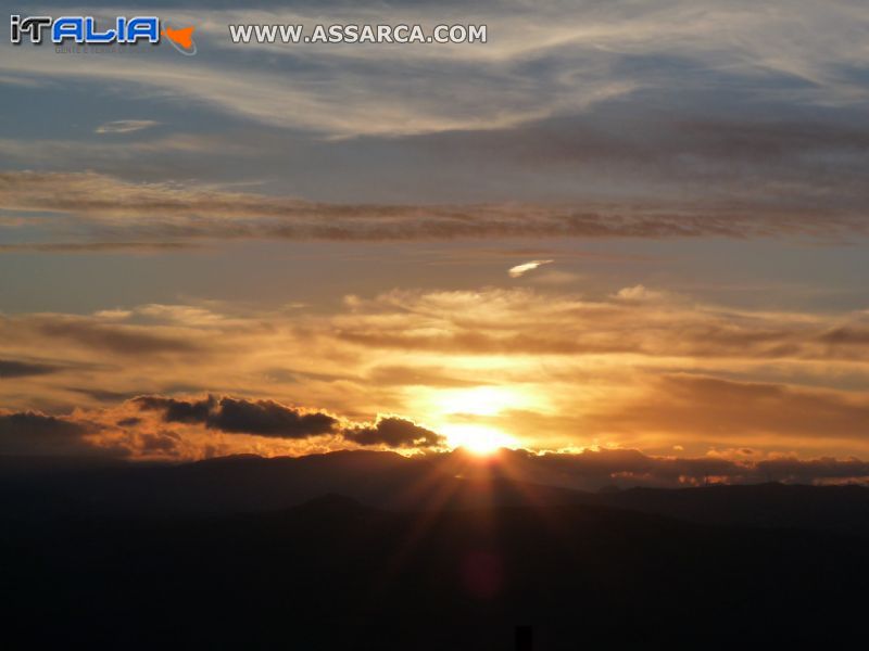 Tramonto di fine ottobre