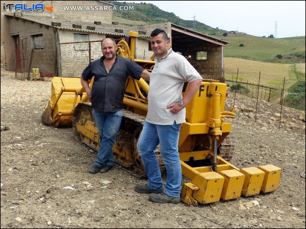 Nino Granata con suo nipote.