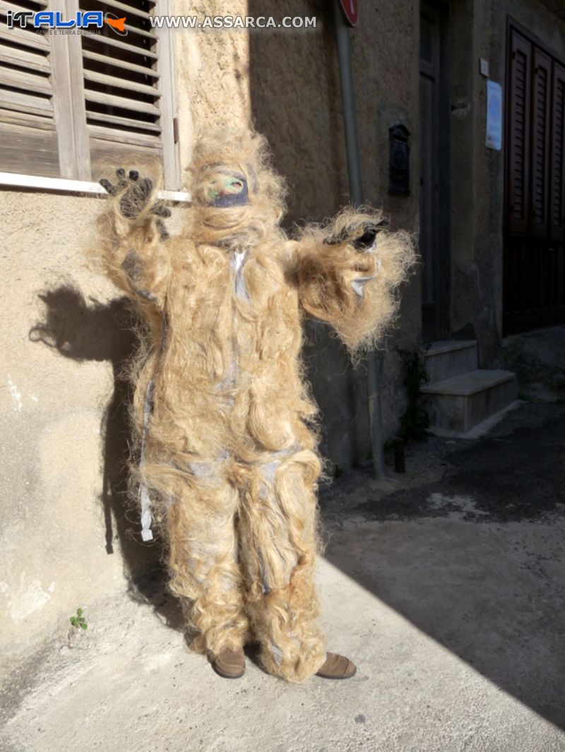 Un fantasioso costume di Carnevale