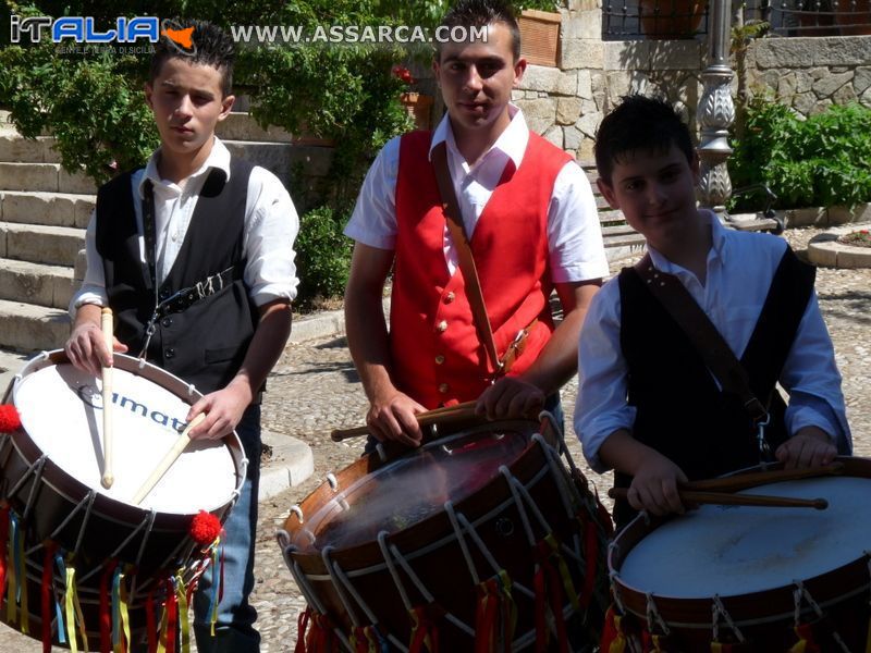 Li tammurinara della festa del 2 luglio 2011