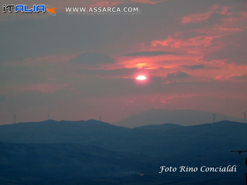 Tramonto del 6 ottobre 2011