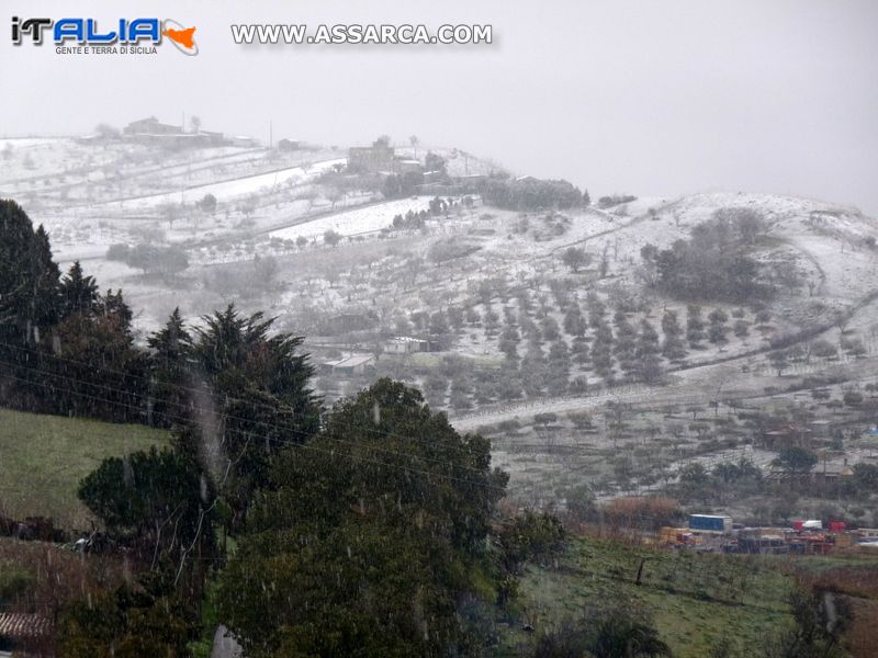 Nuova nevicata dell` 11 febbraio 2012