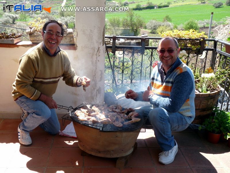 I fratelli Carmelo e Pino Fricano