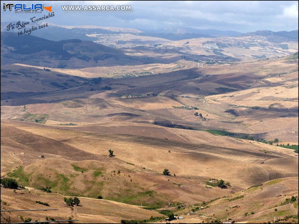 Il paesaggio a Luglio