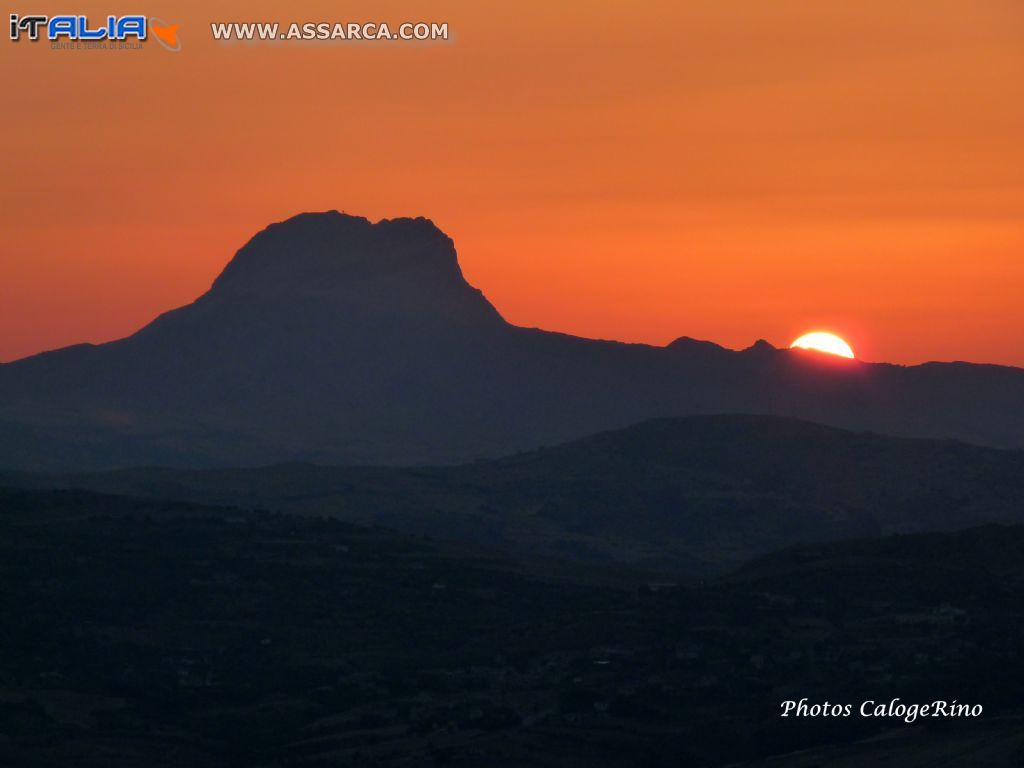 Tramonto del 6 agosto - meno nove a Ferragosto