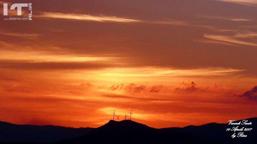 Tramonto del Venerdi Santo 2017