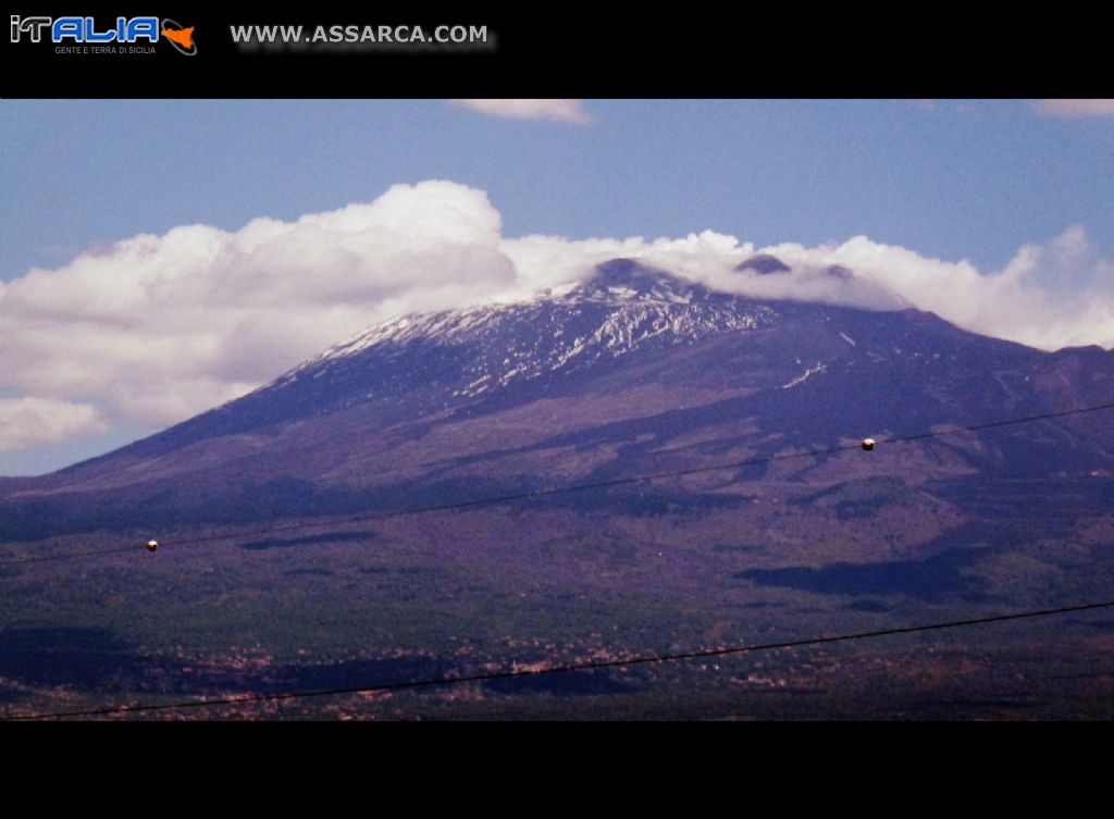 L`Etna dall`Autostrada PA/CT