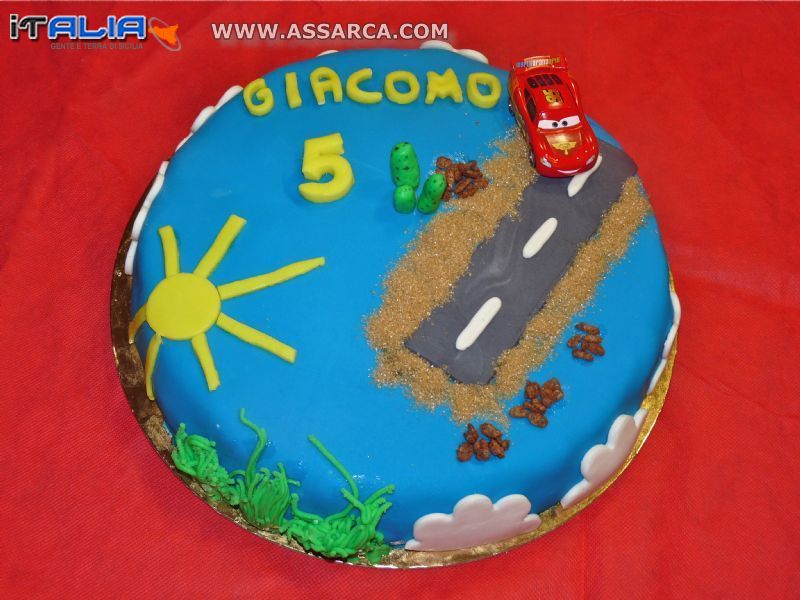 La torta che ho fatto per mio figlio Giacomo per la festa a scuola