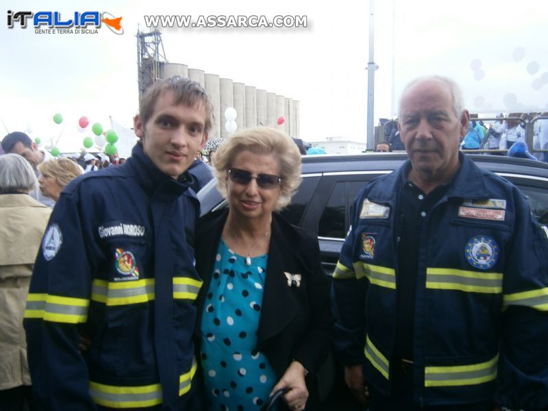 LA PROTEZIONE CIVILE DI BIVONA PRESENTE ALLA COMMEMORAZIONE DI GIOVANNI FALCONE