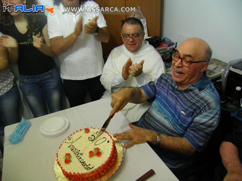 50 Anniversario sacerdozio Rosolino La Mendola