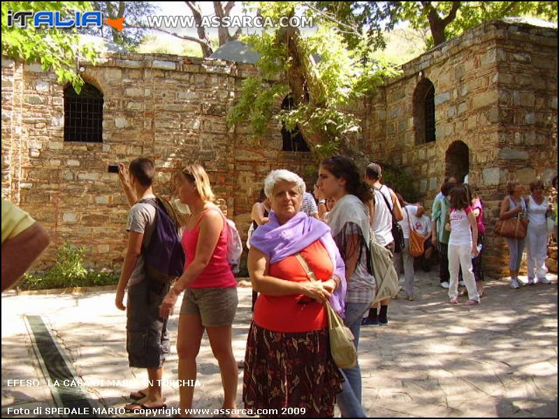 Efeso -La casa di Maria in Turchia.