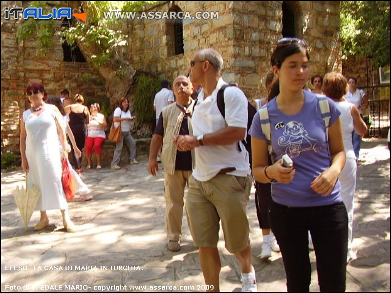 Efeso -La casa di Maria in Turchia.