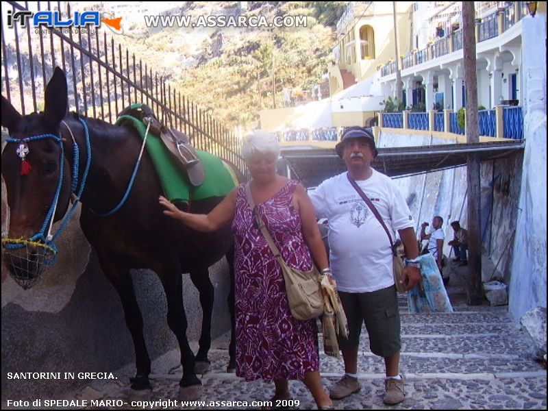 Santorini in Grecia.