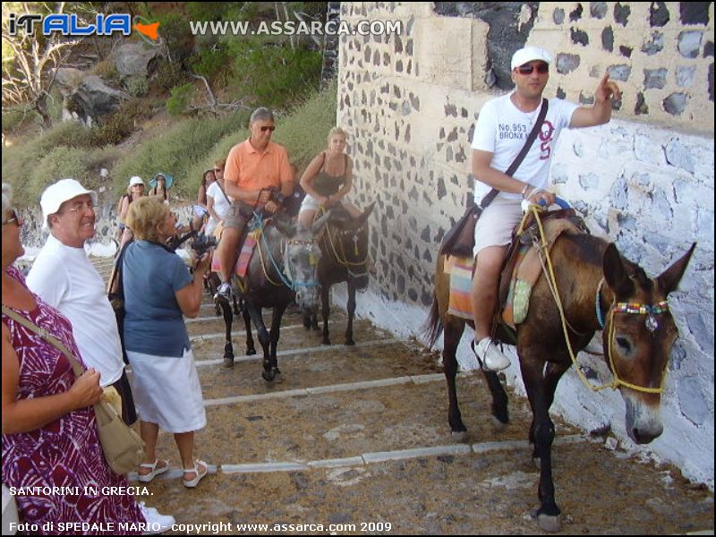 Santorini in Grecia.