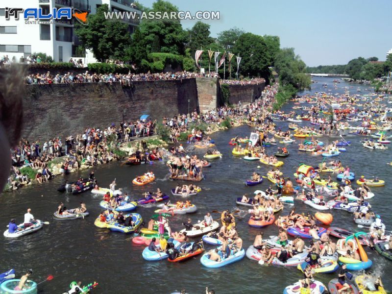 Festa  sul Danubbio ad Ulm Germania