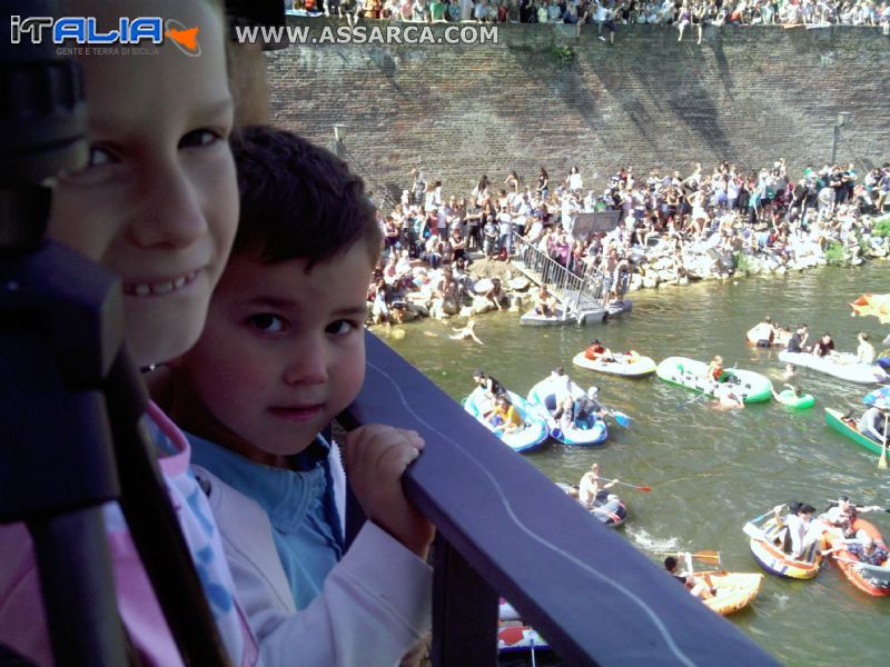 Giusi e Francesco Ganci alla Festa del Danubbio ad Ulm