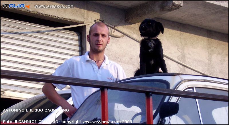 Antonino e il suo cagnolino