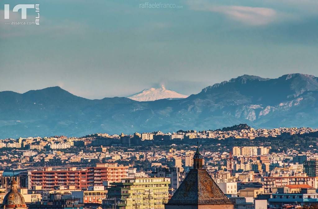 Etna vista da Palermo