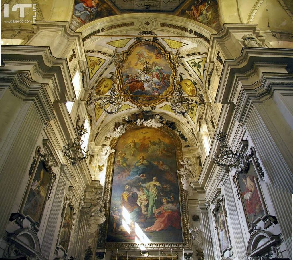 Palermo chiesa S. Ninfa dei Crociferi presbiterio