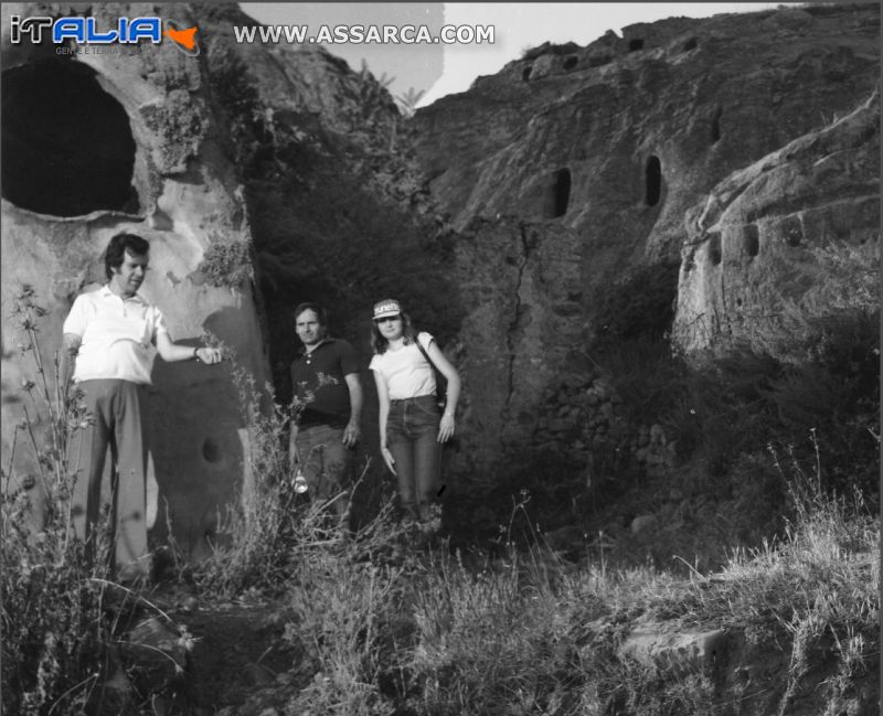 ALIA  grotte della gurfa anni 1973 circa.