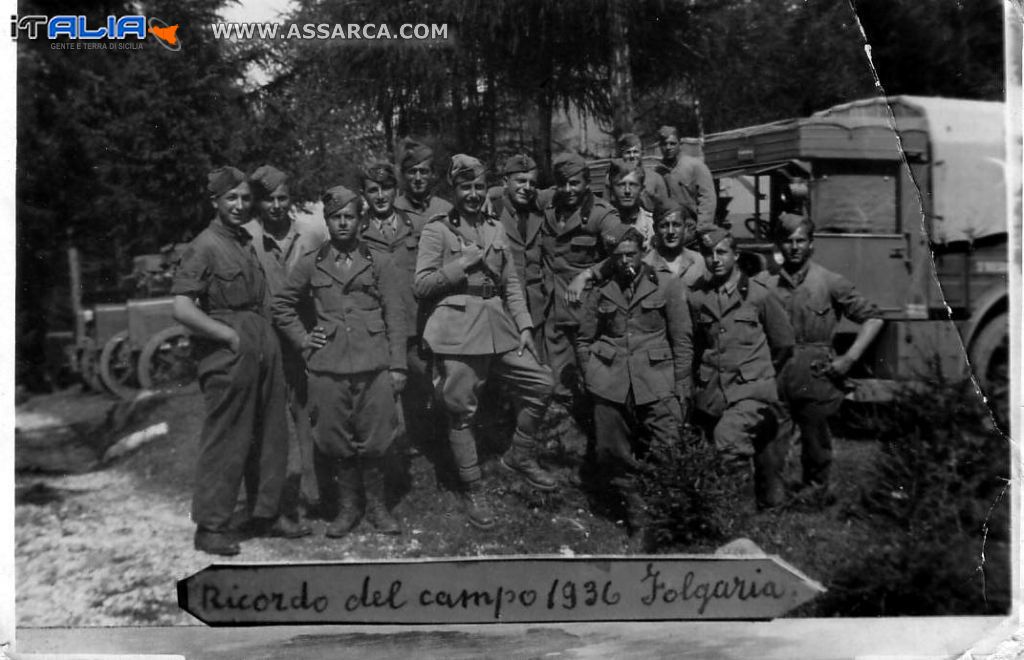 campo  Folgaria 1936