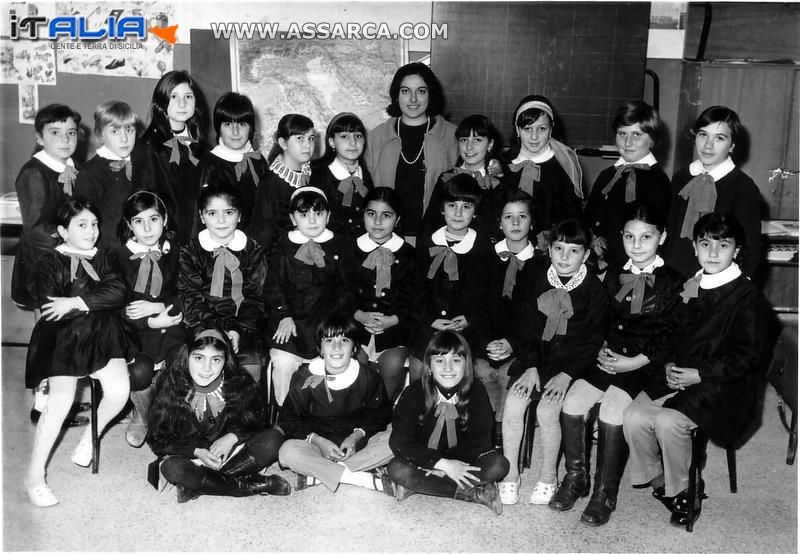 40 anni fà   -   Classe IV elementare  Anno  1971