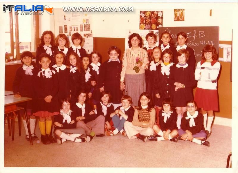 Anno scolastico  1976/ 1977