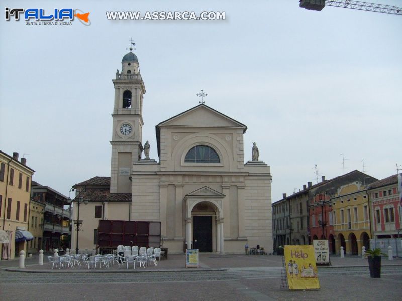 Foto di Brescello R.E  Paese  del famoso film - Don Camillo e Peppone