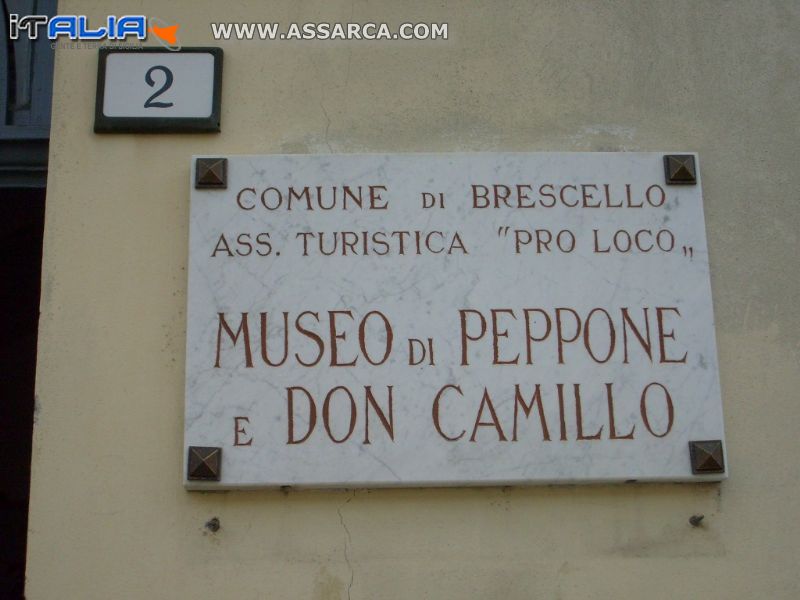 Foto di Brescello R.E  Paese  del famoso film - Don Camillo e Peppone